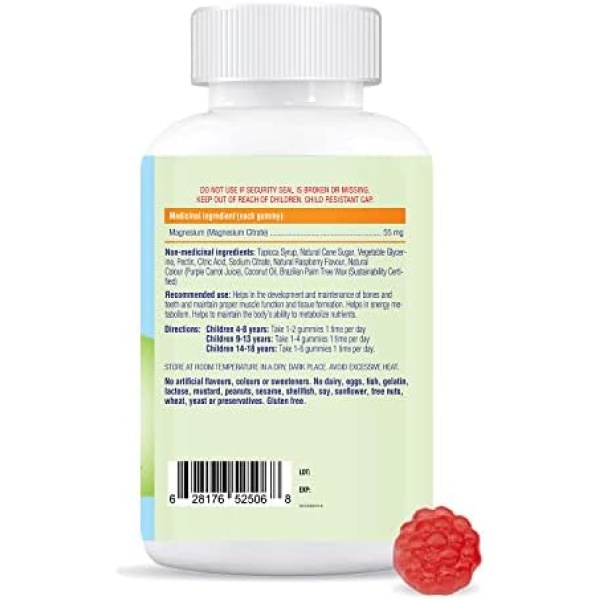 allKiDz Magnesium Gummies for Kids Children Sleep Mood Relaxing Supplement - Image 2