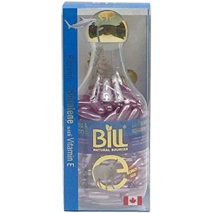 BILL Lamb Placenta Facial Oil with Vitamin E 200capsules (Squalene)