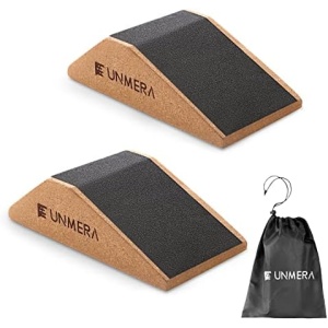 Squat Wedge Block 2PCS Non Slip Professional Squat Ramp