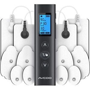 30 Modes TENS EMS Unit Compact Muscle Stimulator for Pain Relief