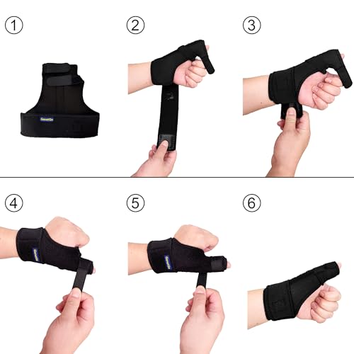 Trigger Thumb Splint - Thumb Spica Support Brace Stabilizer for Pain, Sprains - Image 5