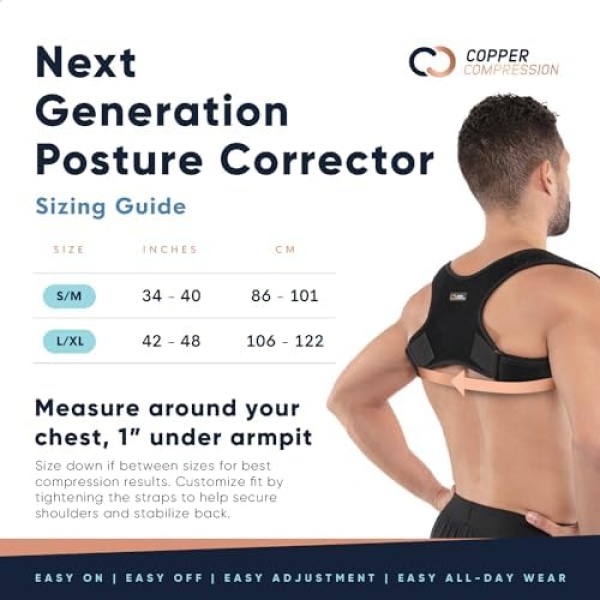 Copper Compression Posture Corrector for Men & Women - Image 2