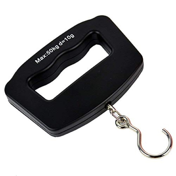 Briskyloom LCD Display Portable Bag Scales Hanging Hook Scale for Fishing Travel - Image 2