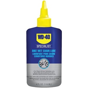 WD-40 Specialist Bike | Wet Chain Lubricant, 118ml | Formulated to Provide a Durable