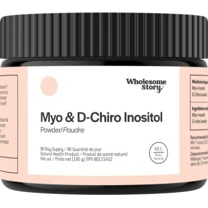 Canada Myo-Inositol & D-Chiro Inositol Powder | 90-Day Supply | 40:1 Ratio