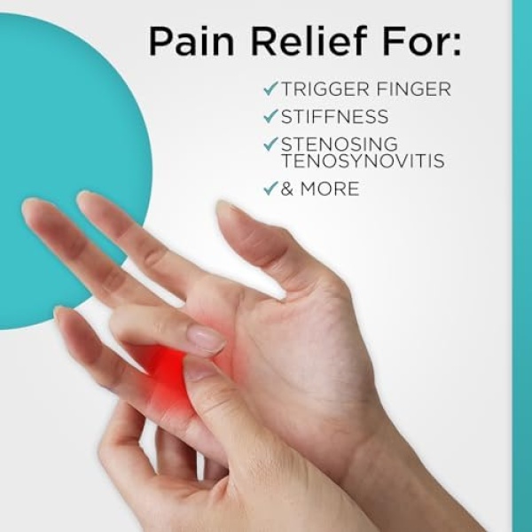 Vive Trigger Finger Splint - Support Brace for Middle, Ring, Index, Thumb - Image 4