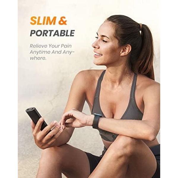 30 Modes TENS EMS Unit Compact Muscle Stimulator for Pain Relief - Image 3