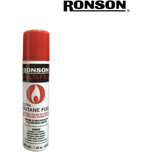 Ronson Multi-Fill Ultra Butane Fuel 1.48 oz 42 g Lot of 4 - Image 2