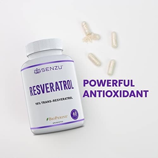 Ultra High Purity Resveratrol Capsules - 98% Trans-Resveratrol - Highly Purified - Image 7