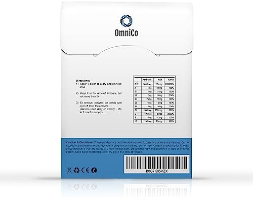 OmniCo - B12 Energy Patches – 30 Pack - Image 2