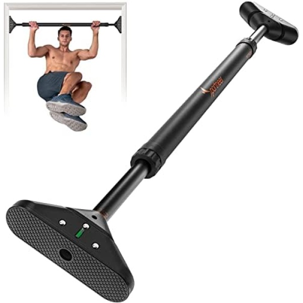 Pull Up Bar: Strength Training Chin up Bar Without Screws - Adjustable Width