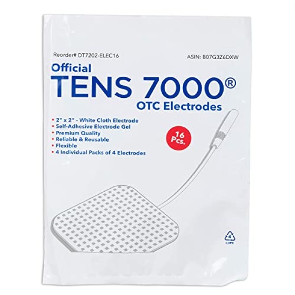 TENS 7000 Official TENS Unit Electrode Pads, 16 Pack - Premium Quality OTC TENS - Image 8