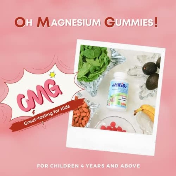 allKiDz Magnesium Gummies for Kids Children Sleep Mood Relaxing Supplement - Image 6