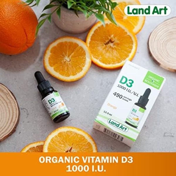 Certified Organic Vitamin D3 Drops - 490 servings - 1000 IU per drop - Image 8