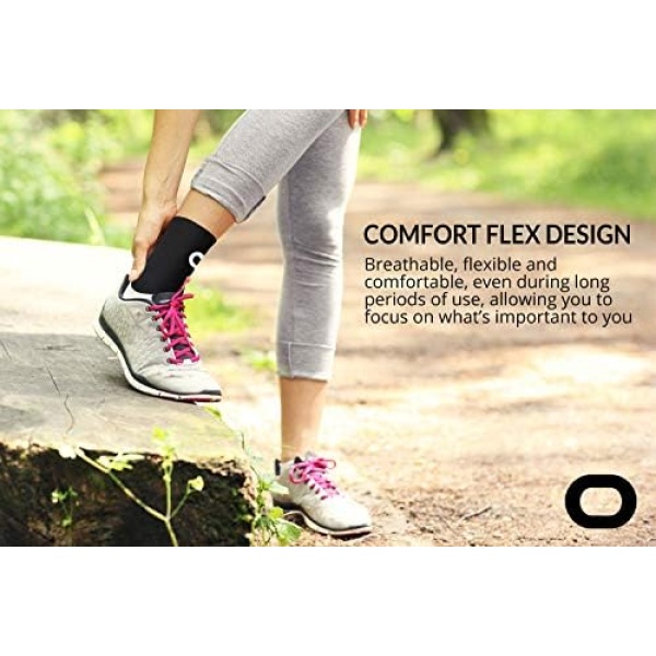 Ankle Brace Compression Support Sleeve (1 Pair) - BEST Ankle Compression Socks - Image 5