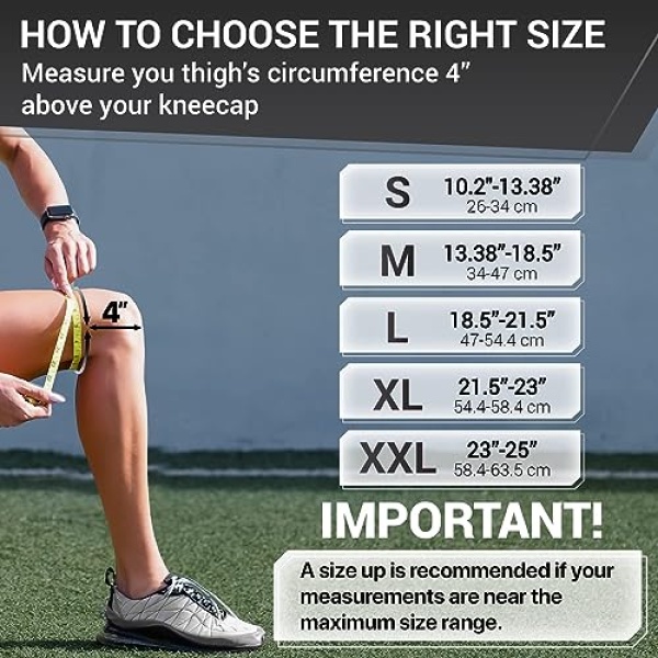 DR. BRACE ELITE Knee Brace with Side Stabilizers & Patella Gel Pads for Maximum - Image 2