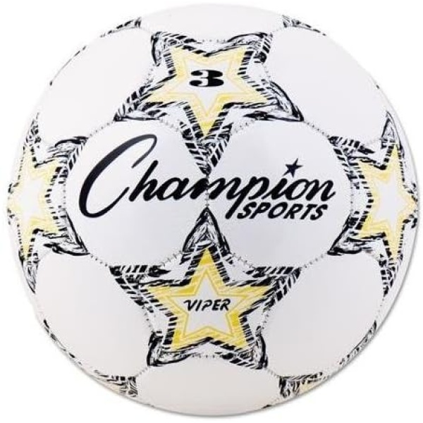 Champion Sports Viper Soccer Ball - Synthetic Leather – Youth, Kids, Adult