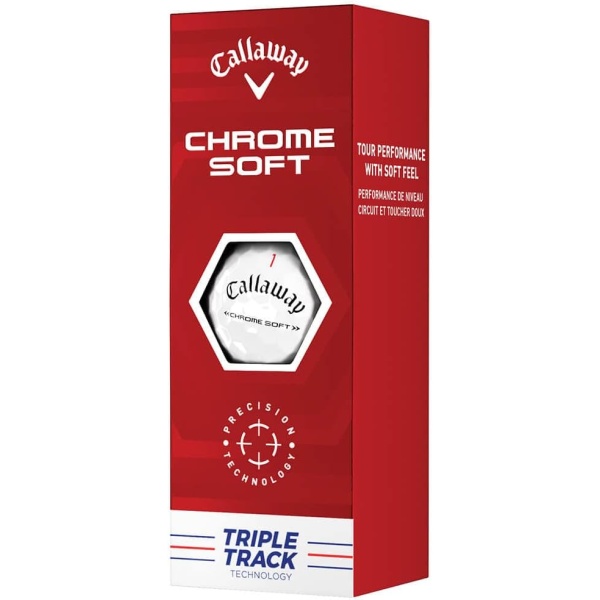 Callaway Golf 2022 Chrome Soft Golf Balls (True Track (Red/Blue) - Image 2