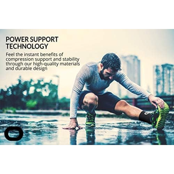 Ankle Brace Compression Support Sleeve (1 Pair) - BEST Ankle Compression Socks - Image 4