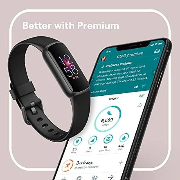 Fitbit Luxe Fitness and Wellness Tracker with Stress Management, Sleep Tracking - Image 6