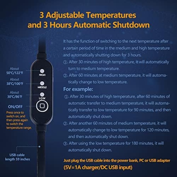 Cozyhealth Neck Stretcher for Neck Pain Relief, Heated Cervical Traction Device - Image 6