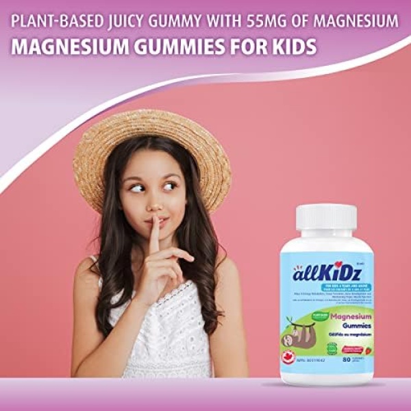 allKiDz Magnesium Gummies for Kids Children Sleep Mood Relaxing Supplement - Image 4