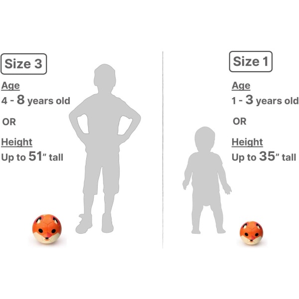 Daball Kid and Toddler Soccer Ball - Size 1, Pump and Gift Box Included - Image 5