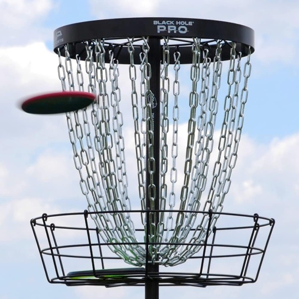 MVP Disc Sports Black Hole Pro 24-Chain Portable Disc Golf Basket Target - Image 5