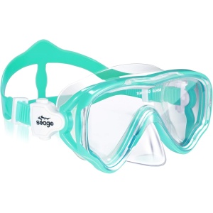 Seago Kids Swim Goggles Snorkel Diving Mask for Youth(5-15)