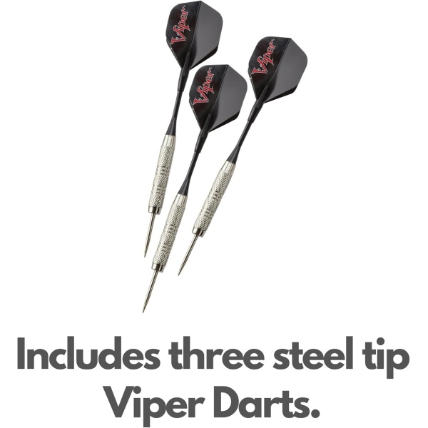 Viper League Pro Regulation Bristle Steel Tip Dartboard Starter Set - Image 6