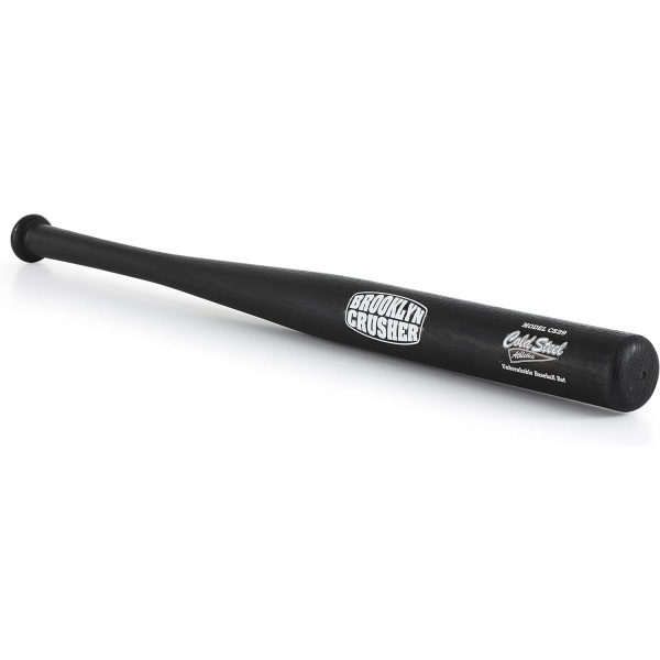 Cold Steel Baseball Bat Brooklyn Crusher (92BSS), Black 29 inch