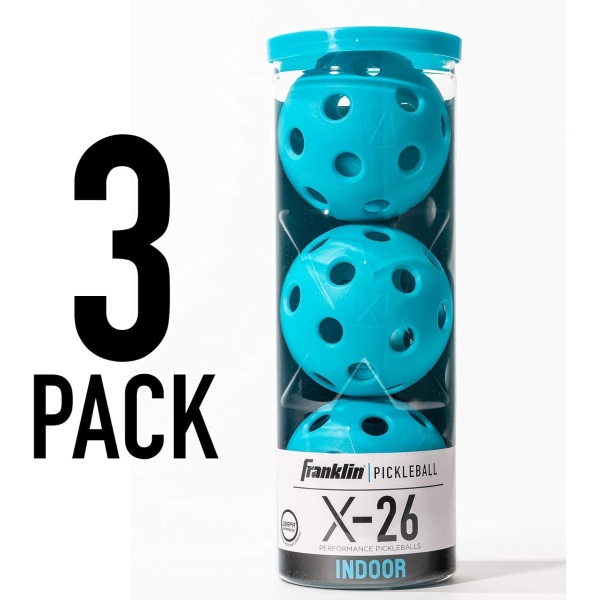 Franklin Sports X-26 Indoor Pickleballs - Indoor Court Pickleball Balls - Image 4