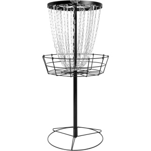 MVP Disc Sports Black Hole Lite 24-Chain Disc Golf Basket Target