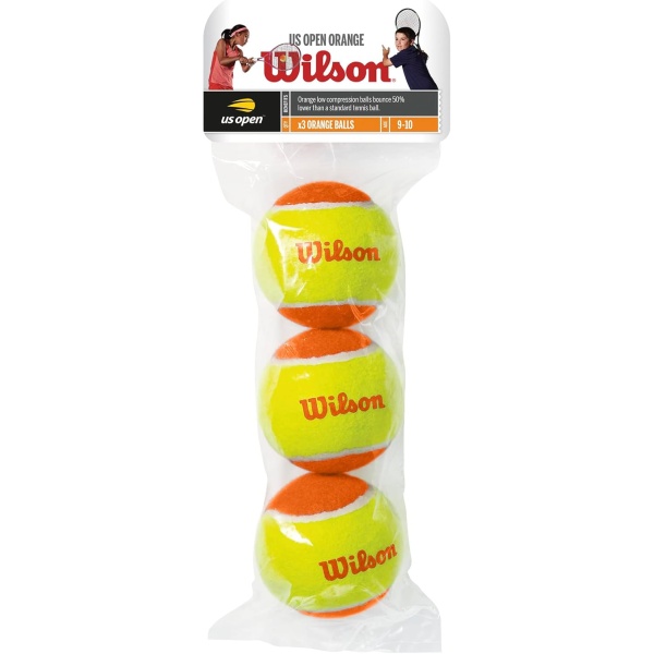 WILSON US Open Youth Tennis Balls - 3 Balls - Image 2