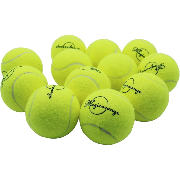 Magicorange Tennis Balls, 12 Pack Advanced Training Tennis Balls Practice Balls - Image 5