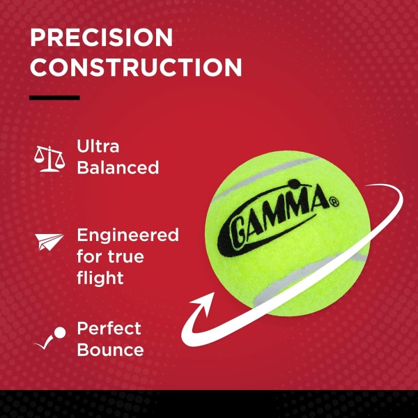 GAMMA Sports Pressureless Tennis Balls Box, Bulk Tennis Balls, Premium Tennis - Image 7