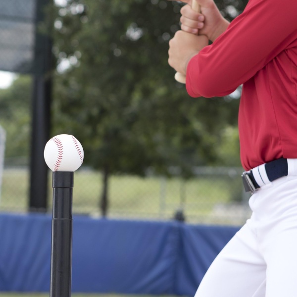 Champion Sports Deluxe Batting Tee - Mounted Adjustable Telescopic - Image 5