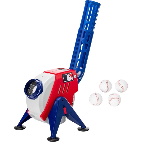 Franklin Sports Kids Pitching Machine - Plastic Baseball Pitching Machine