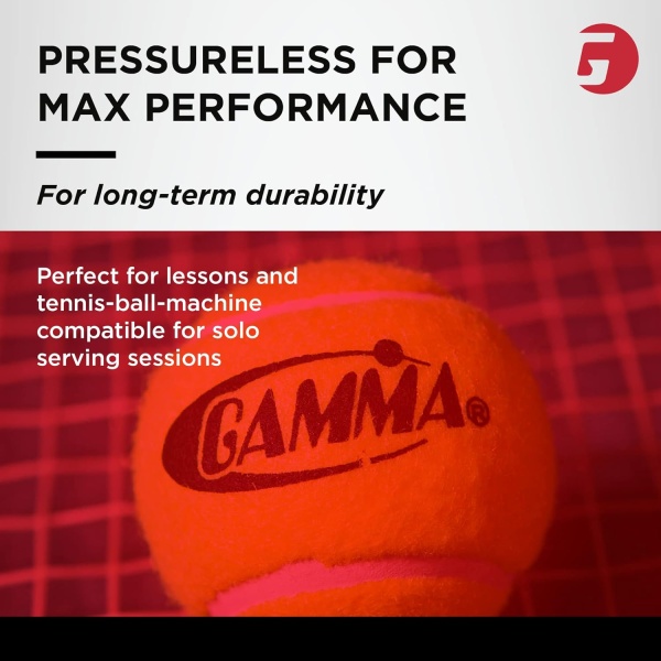 GAMMA Sports Pressureless Tennis Balls Box, Bulk Tennis Balls, Premium Tennis - Image 8