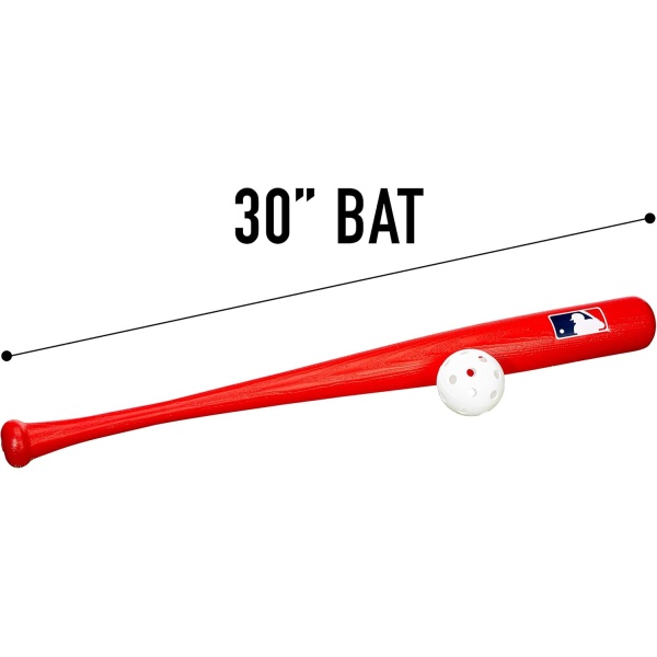 Franklin Sports Plastic Baseball Bat + Ball Set - MLB Kids Plastic Bats - Image 2