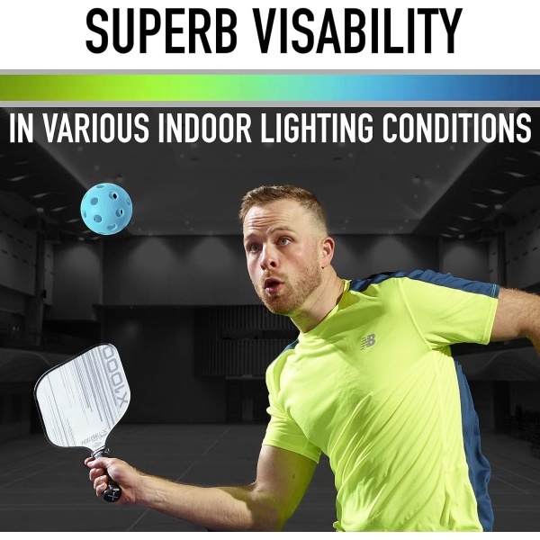 Franklin Sports X-26 Indoor Pickleballs - Indoor Court Pickleball Balls - Image 5