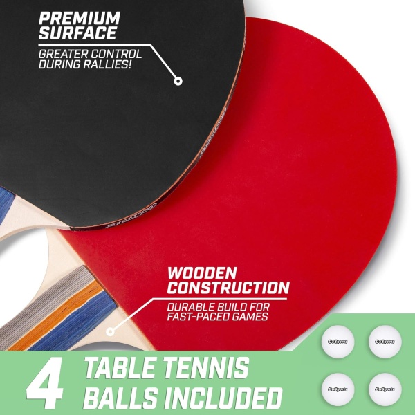 GoSports Mid-Size Table Tennis Game Set - Indoor/Outdoor Portable Table Tennis - Image 5