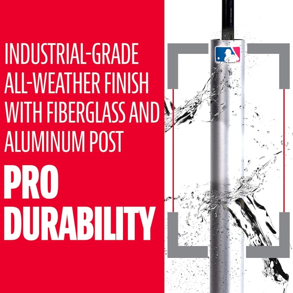 Franklin Sports Portable Batting Tee - Industrial Grade Adjustable Baseball - Image 6