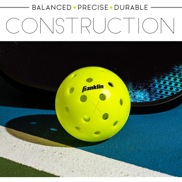 Franklin Sports Outdoor Pickleballs - X-40 Pickleball Balls - USA Pickleball - Image 6
