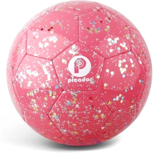 Soccer Ball Kids, Glitter Shiny Sequins Toddler Soccer Balls for Girls Boys