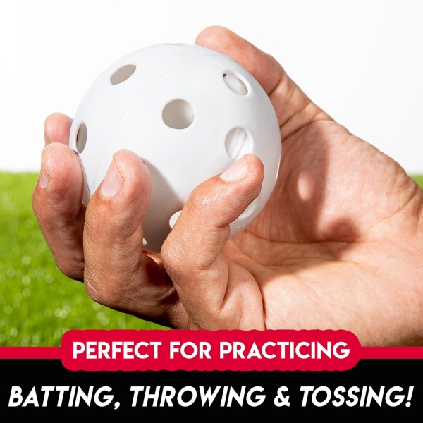 Franklin Sports Plastic Baseball Bat + Ball Set - MLB Kids Plastic Bats - Image 5