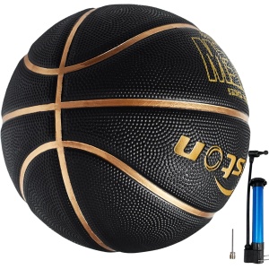 Senston 29.5'' Basketball Outdoor Indoor Rubber Basketball Ball Official Size 7