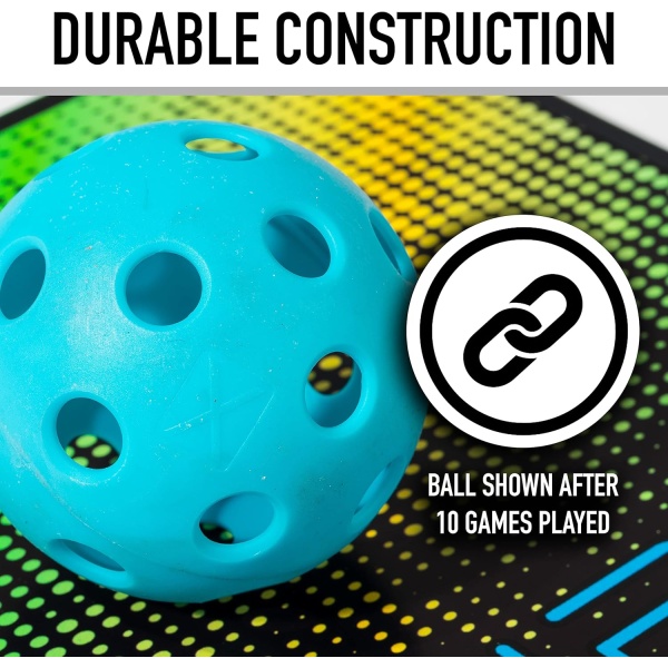 Franklin Sports X-26 Indoor Pickleballs - Indoor Court Pickleball Balls - Image 10