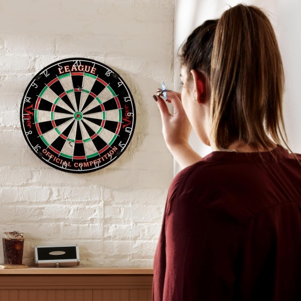 Viper League Pro Regulation Bristle Steel Tip Dartboard Starter Set - Image 2