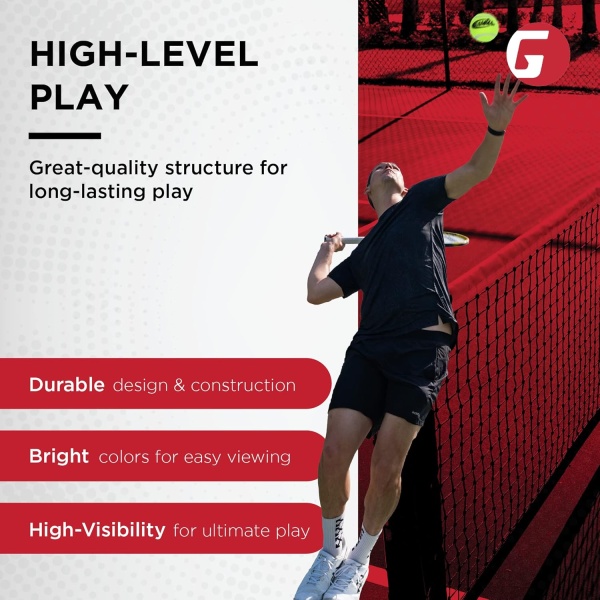 GAMMA Sports Pressureless Tennis Balls Box, Bulk Tennis Balls, Premium Tennis - Image 6